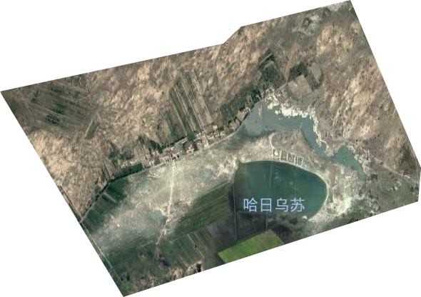 哈日乌苏种畜场卫星图