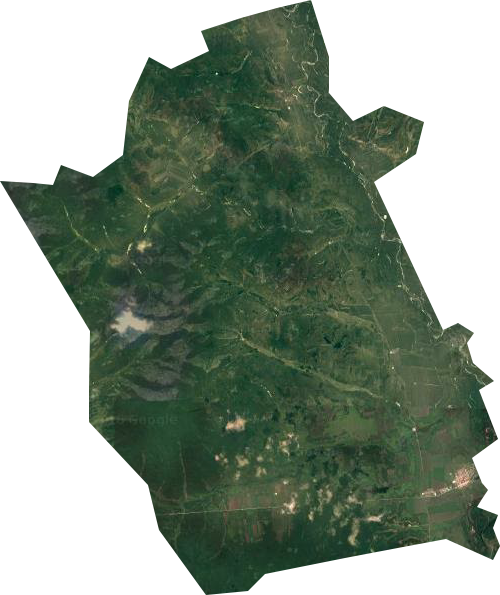 大兴安岭管理局诺敏河农场卫星图