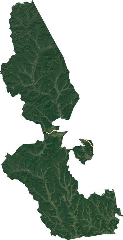 阿里河林业局卫星图