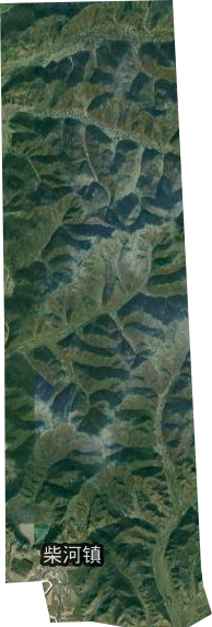柴河镇卫星图