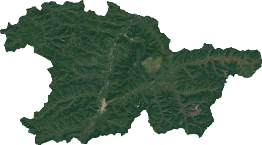 阿龙山镇卫星图