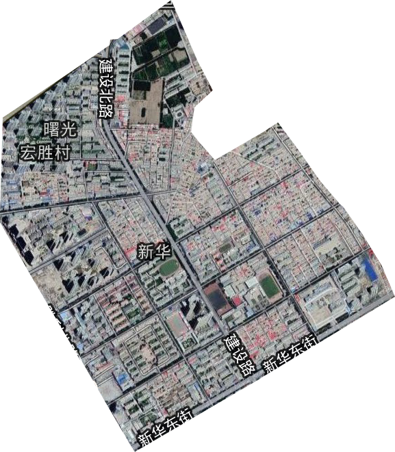 新华办事处卫星图