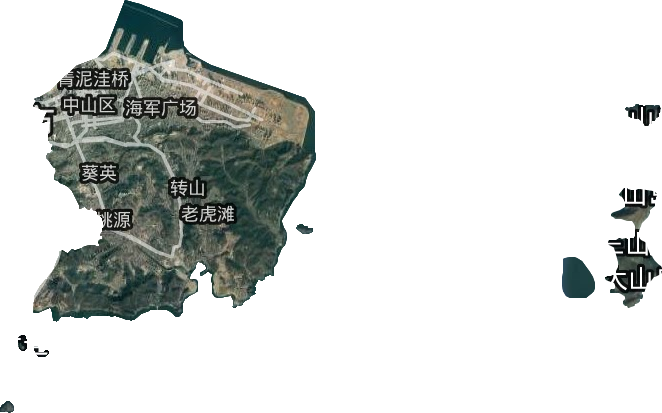 中山区卫星图