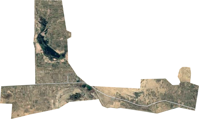 纳林套海农场卫星图
