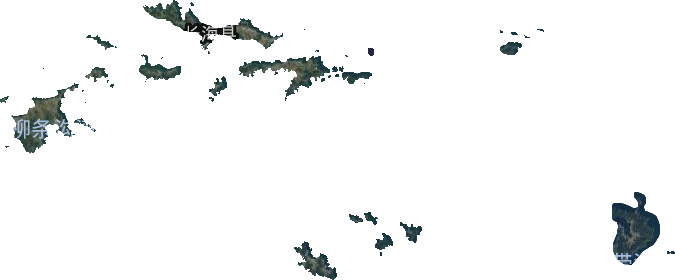 长海县卫星图
