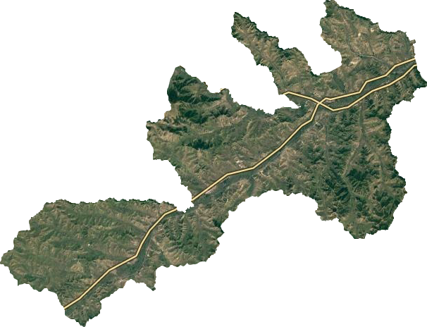 阿力得尔苏木乡卫星图