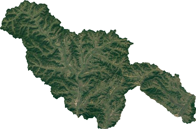 索伦牧场卫星图