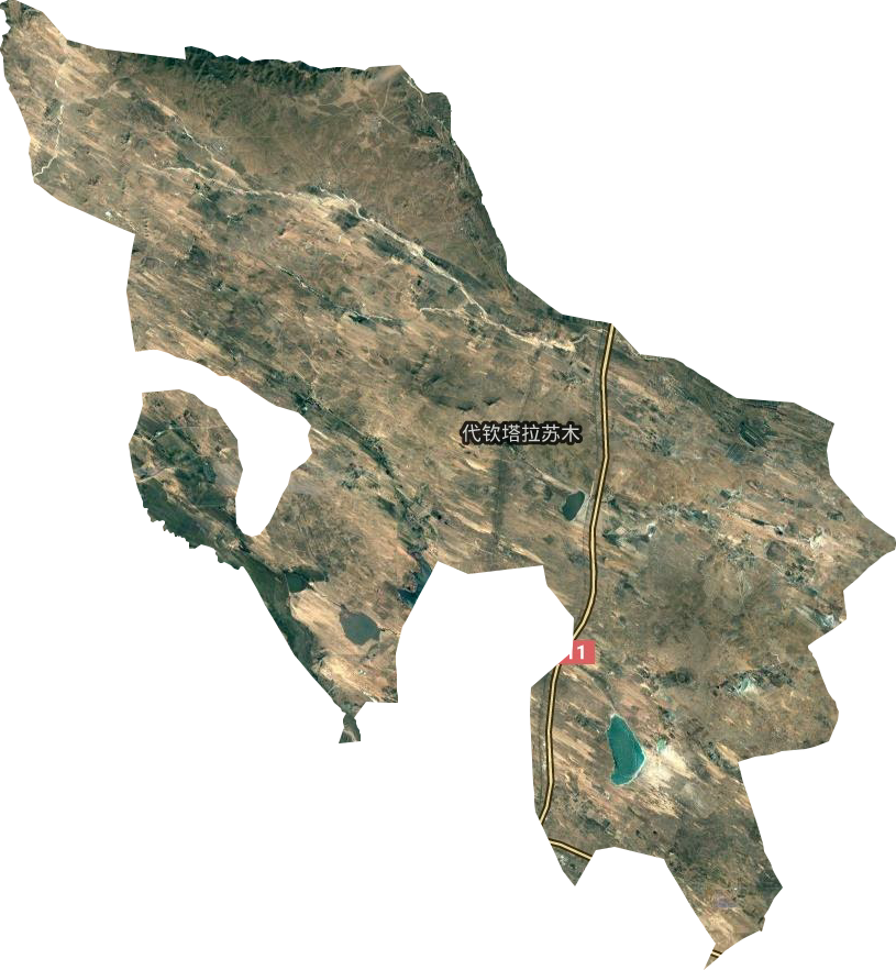 代钦塔拉苏木卫星图