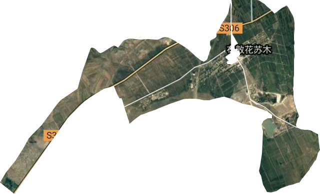 布敦化牧场卫星图