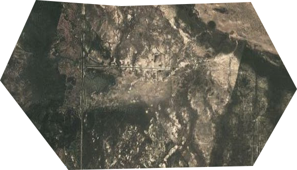 恩格尔河灌区卫星图