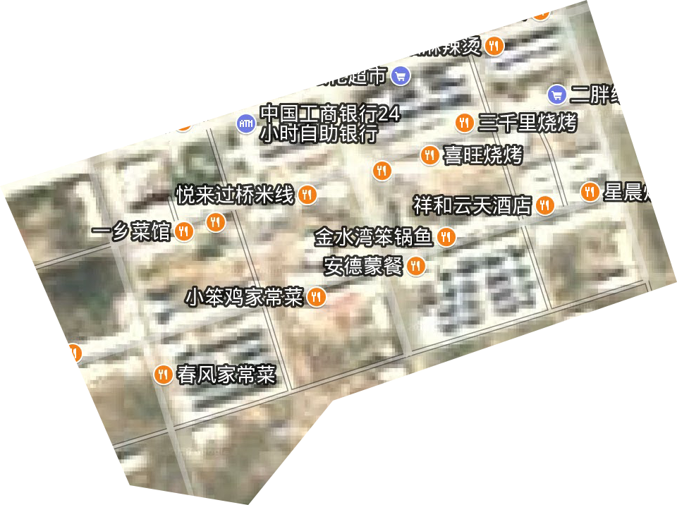 西乌旗白音华能源化工园区卫星图