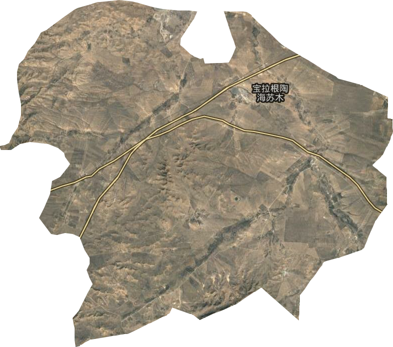 宝拉根陶海苏木卫星图