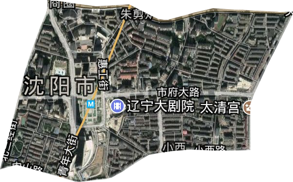 朱剪炉街道卫星图