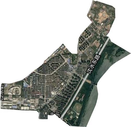 泉园街道卫星图