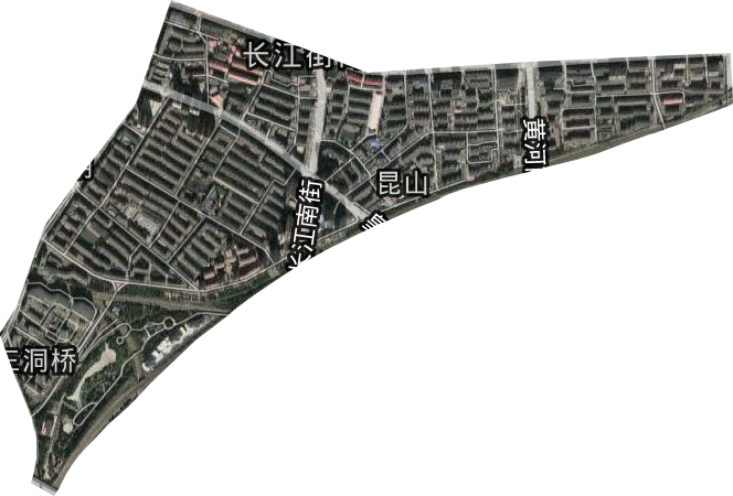 三洞桥街道卫星图