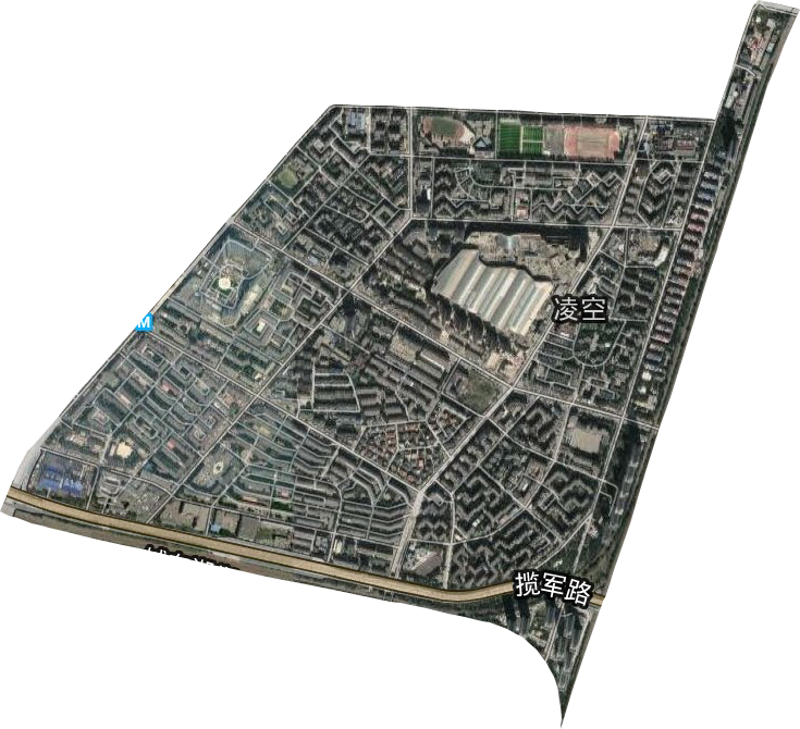 凌空街道卫星图