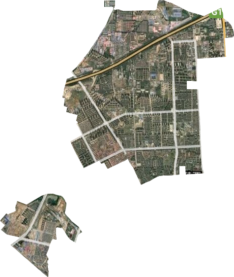 北陵街道卫星图