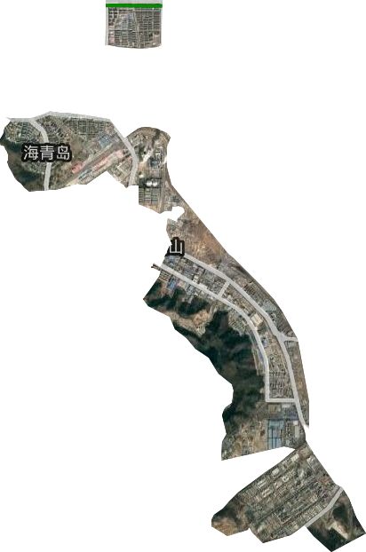 海青岛街道卫星图