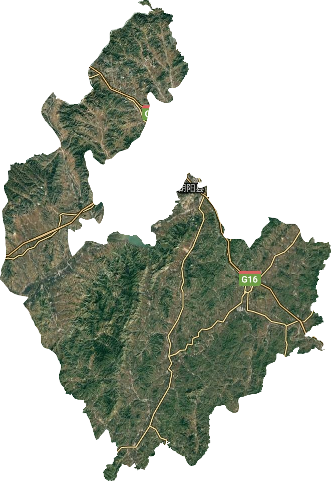 朝阳县卫星图