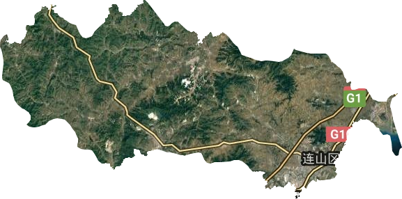 连山区卫星图