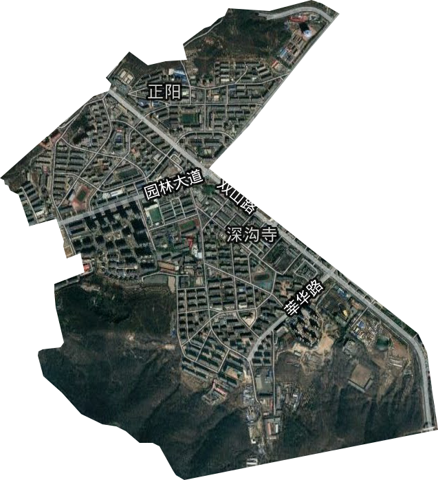 深南街道卫星图