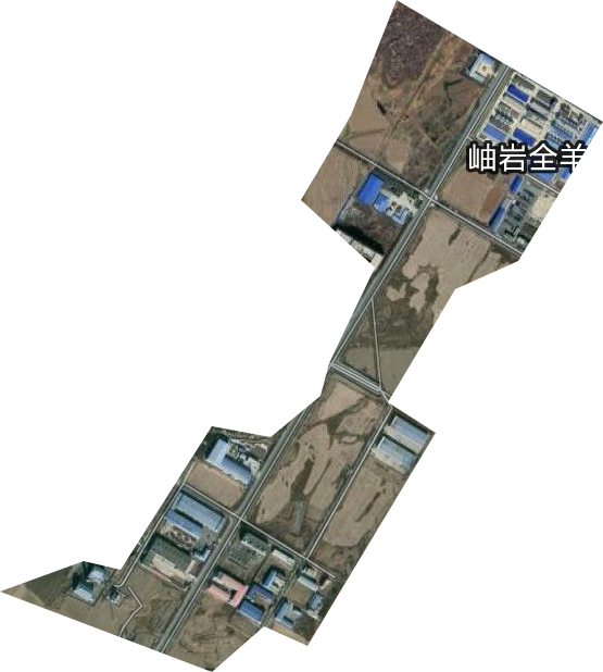 汤岗子牧场卫星图