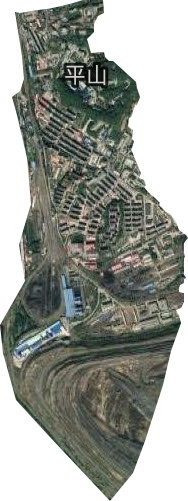 平山街道卫星图