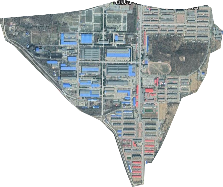 抚东街道卫星图