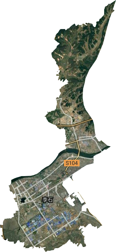 李石街道卫星图