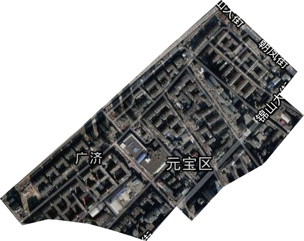 广济街道卫星图