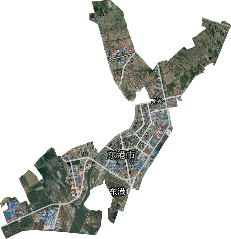 新兴街道卫星图