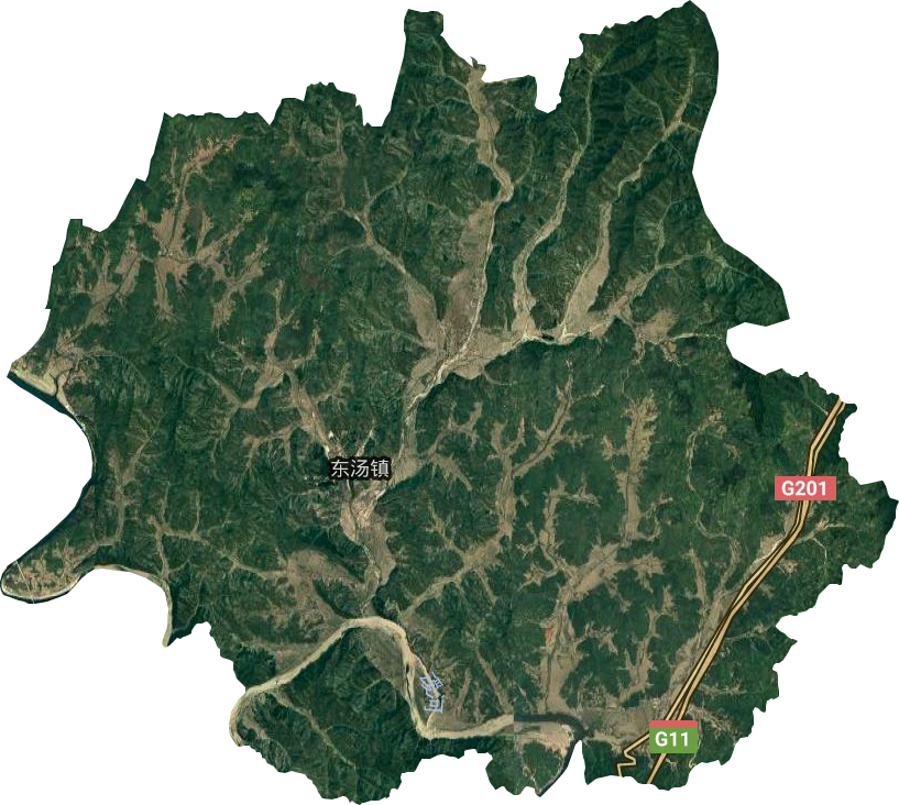 东汤镇卫星图