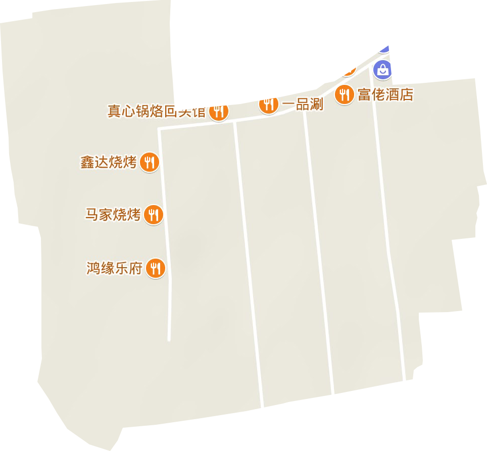 六台街道地形图