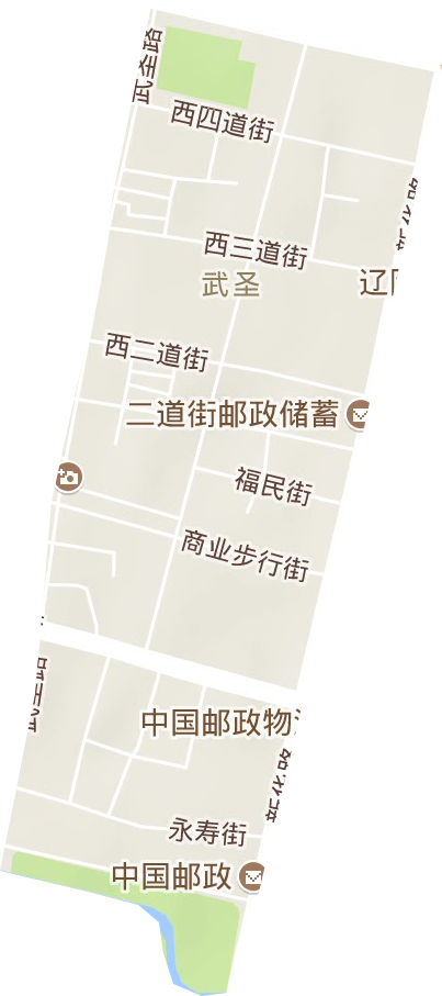 武圣街道地形图