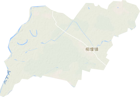 柳壕镇地形图