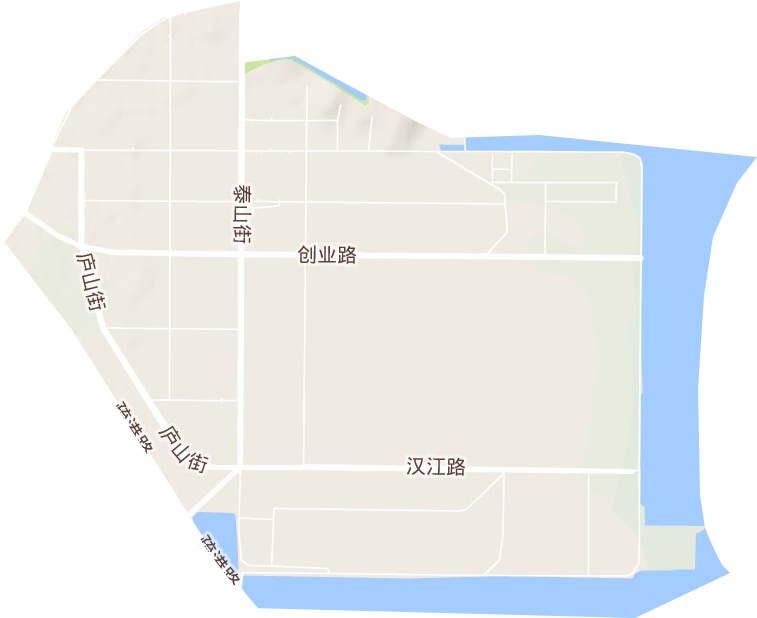 葫芦岛经济开发区地形图