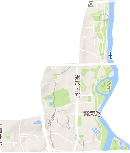 鸿城街道地形图