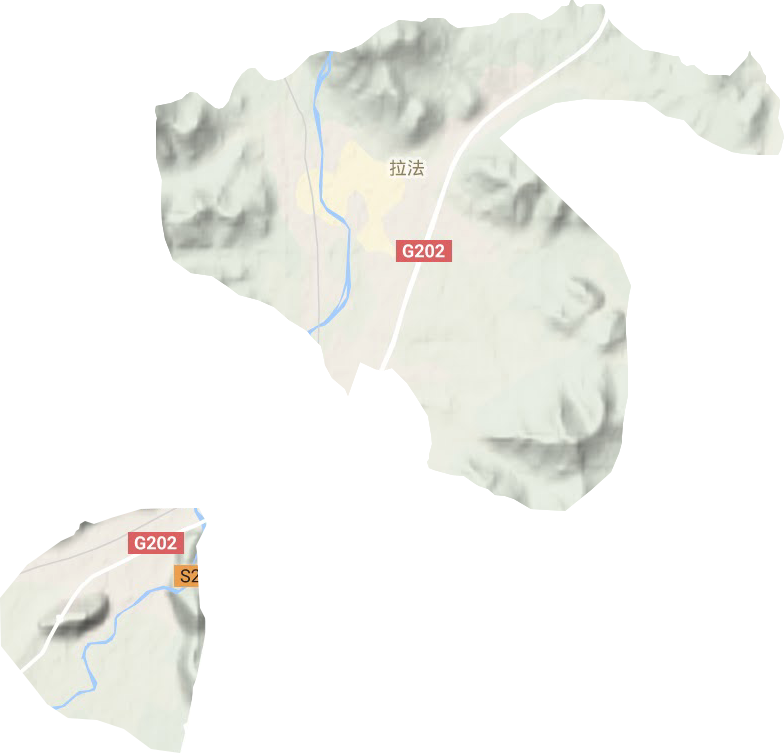 永吉经济开发区（特殊乡镇）地形图