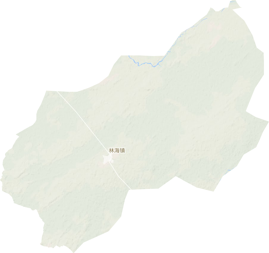 林海镇地形图