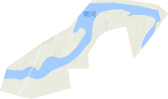 大洼商业渔场地形图