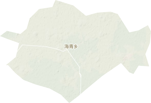 海青乡地形图