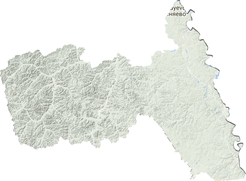 呼玛县地形图