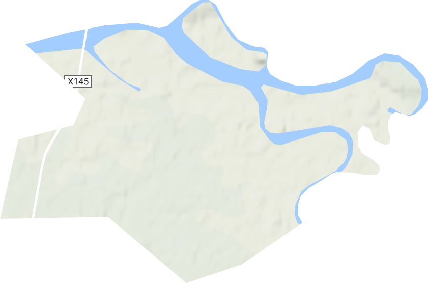拉林灌区管理局地形图