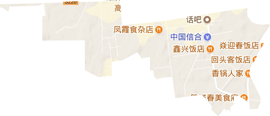 永康街道地形图