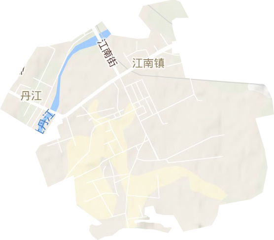 丹江街道地形图