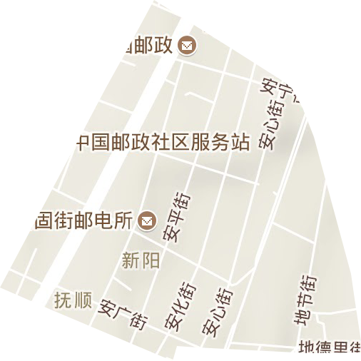 新阳路街道地形图