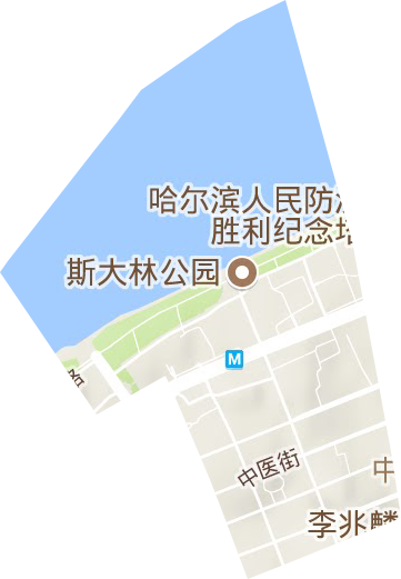 通江街道地形图