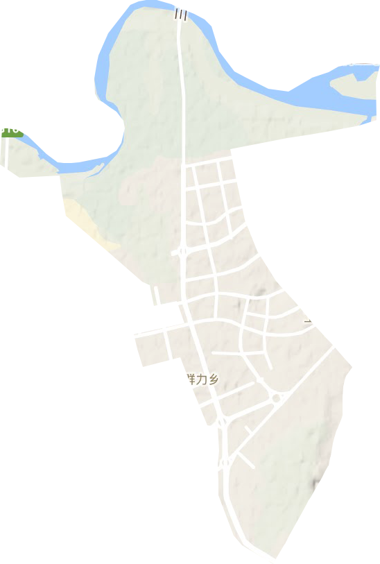 群力街道地形图