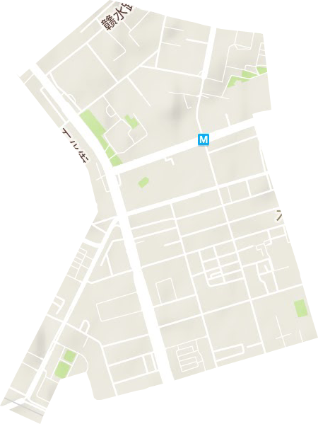 六顺街道地形图