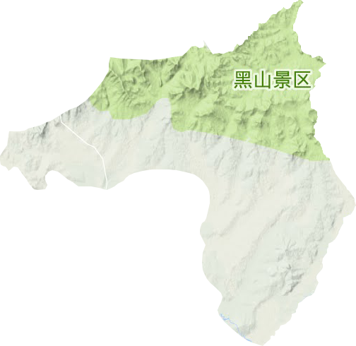 黑山镇地形图